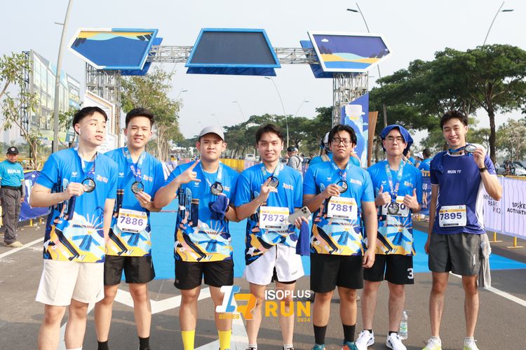 Race photo from ISOPlus Run 2024 Jakarta