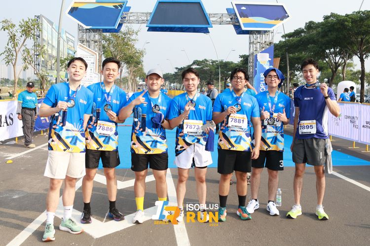Race photo from ISOPlus Run 2024 Jakarta