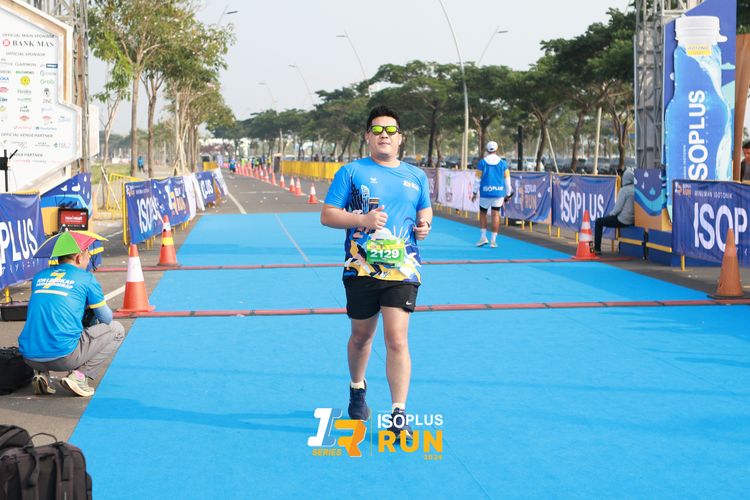Race photo from ISOPlus Run 2024 Jakarta
