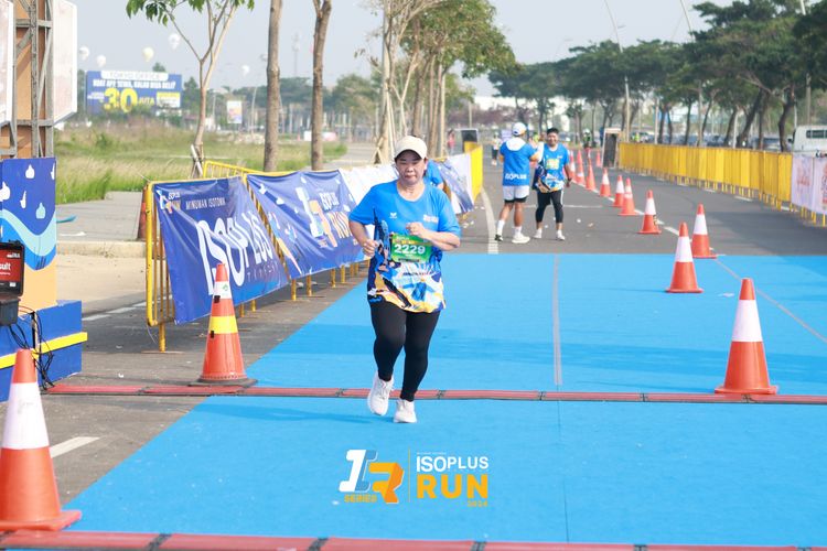 Race photo from ISOPlus Run 2024 Jakarta