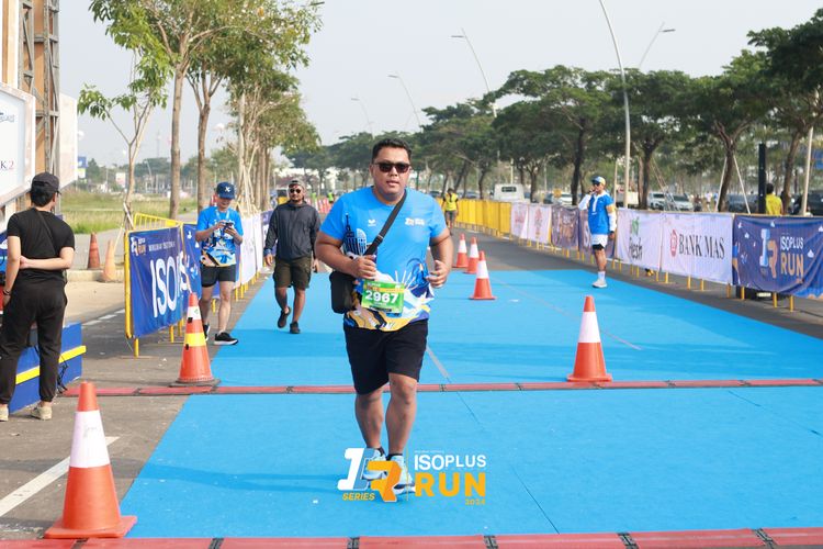 Race photo from ISOPlus Run 2024 Jakarta