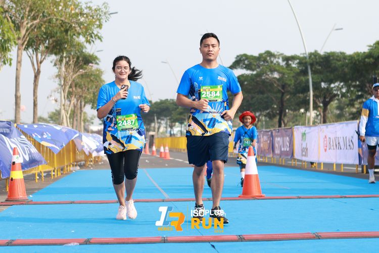 Race photo from ISOPlus Run 2024 Jakarta