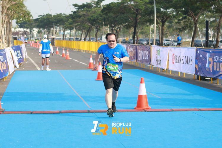 Race photo from ISOPlus Run 2024 Jakarta