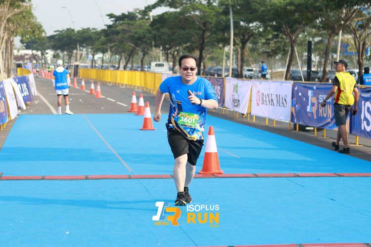 Race photo from ISOPlus Run 2024 Jakarta