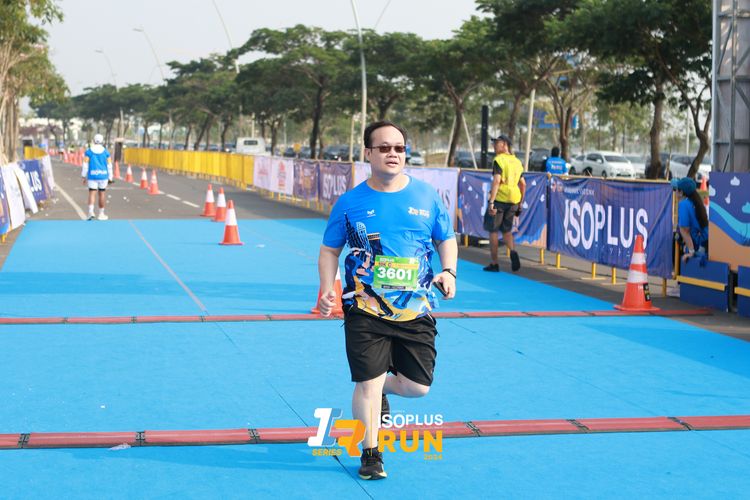 Race photo from ISOPlus Run 2024 Jakarta