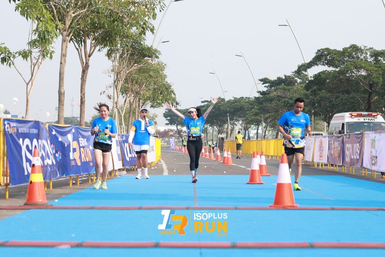 Race photo from ISOPlus Run 2024 Jakarta