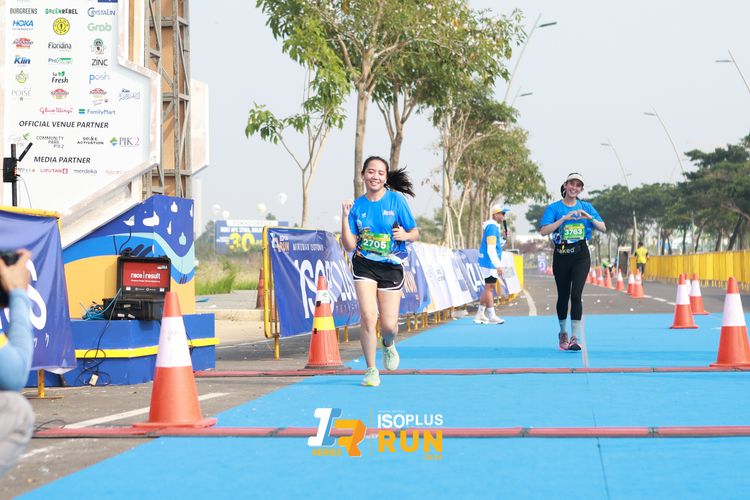 Race photo from ISOPlus Run 2024 Jakarta