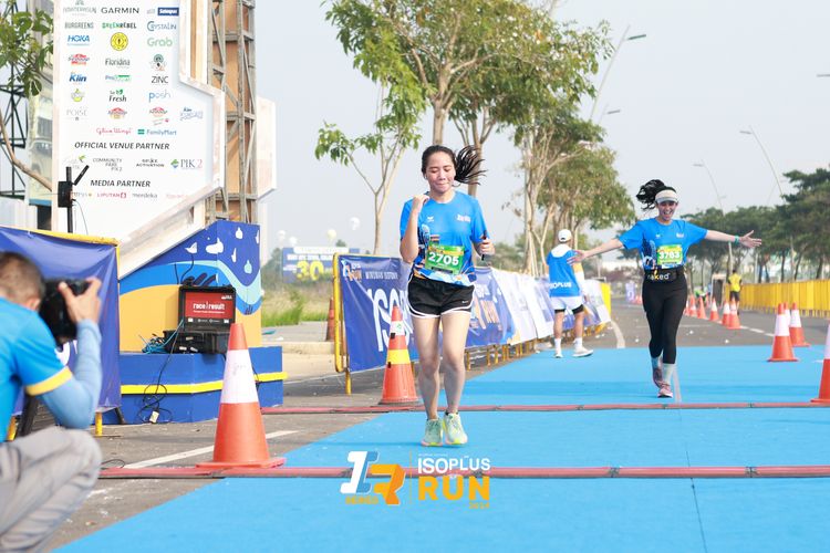 Race photo from ISOPlus Run 2024 Jakarta