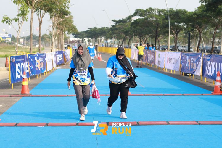 Race photo from ISOPlus Run 2024 Jakarta