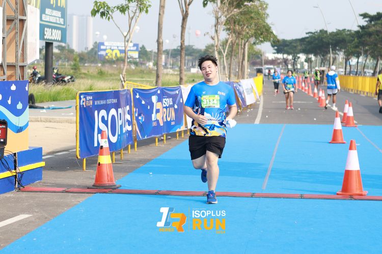 Race photo from ISOPlus Run 2024 Jakarta