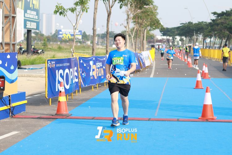 Race photo from ISOPlus Run 2024 Jakarta
