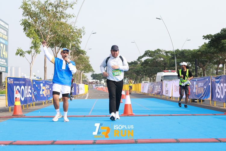 Race photo from ISOPlus Run 2024 Jakarta