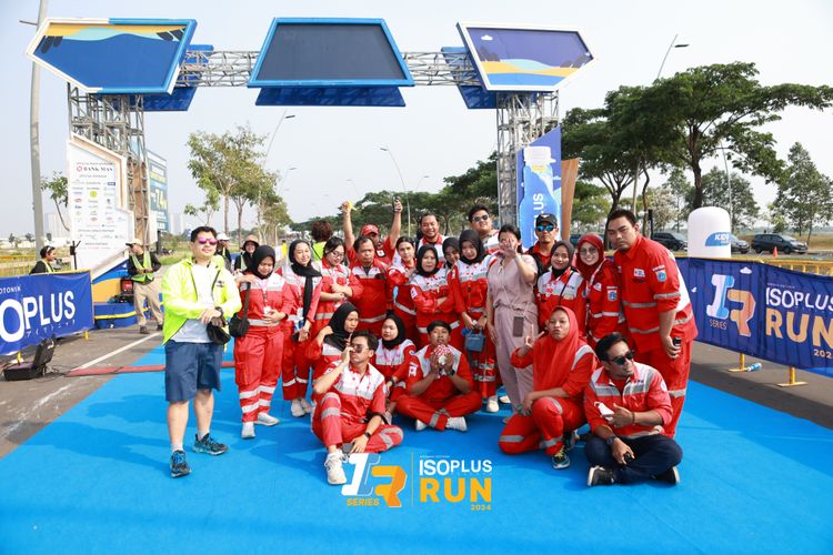 Race photo from ISOPlus Run 2024 Jakarta