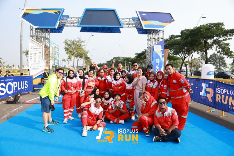 Race photo from ISOPlus Run 2024 Jakarta
