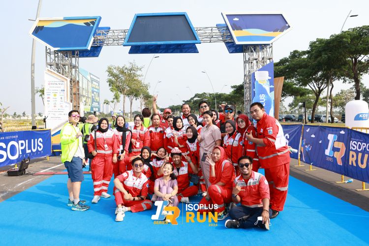 Race photo from ISOPlus Run 2024 Jakarta