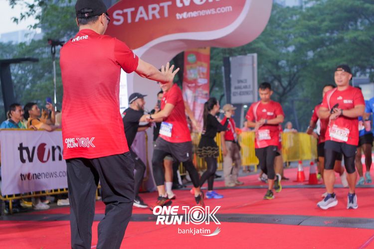 Race photo from ONE RUN 10 K