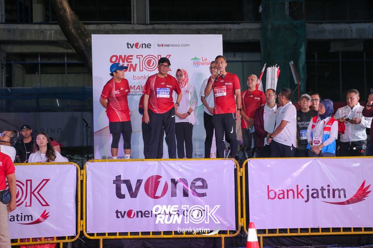 Race photo from ONE RUN 10 K