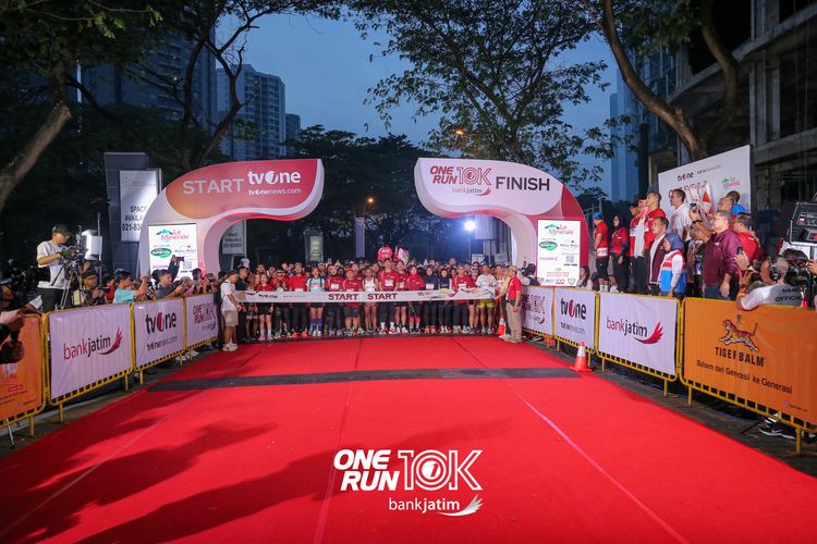 Race photo from ONE RUN 10 K
