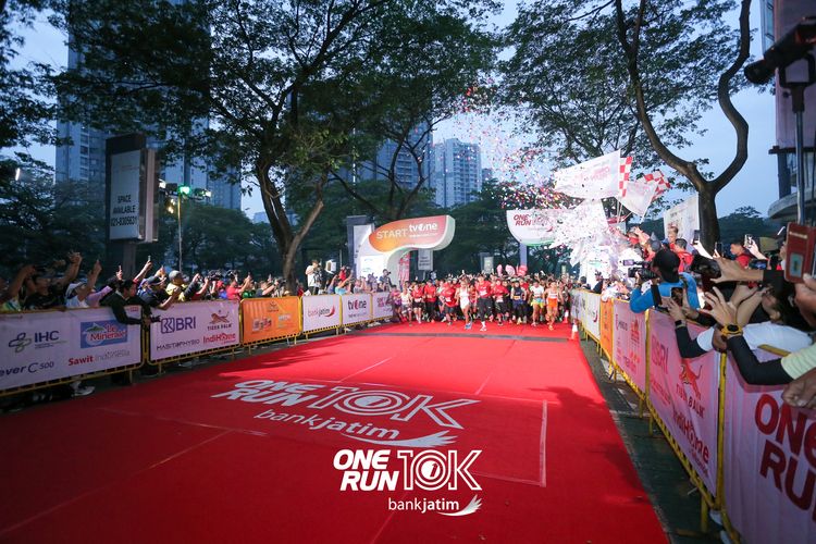 Race photo from ONE RUN 10 K