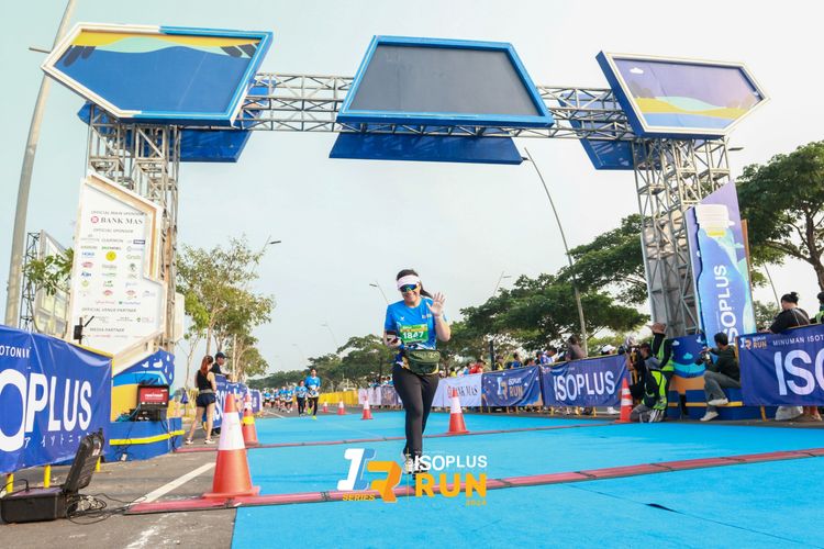 Race photo from ISOPlus Run 2024 Jakarta
