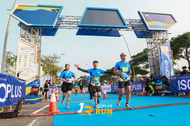 Race photo from ISOPlus Run 2024 Jakarta