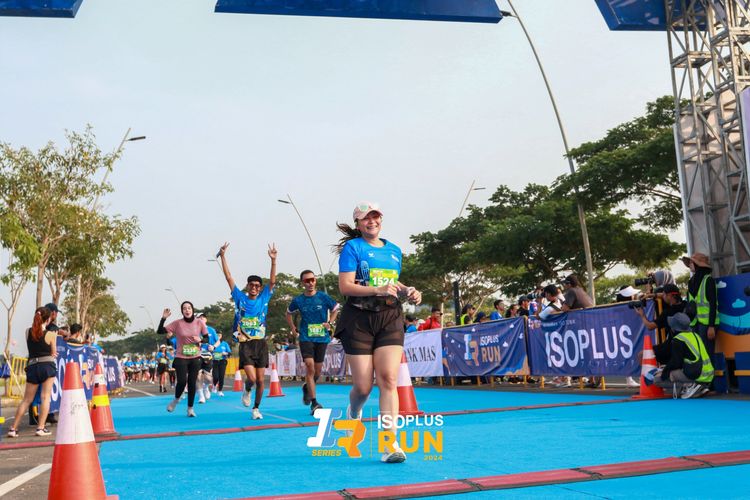 Race photo from ISOPlus Run 2024 Jakarta