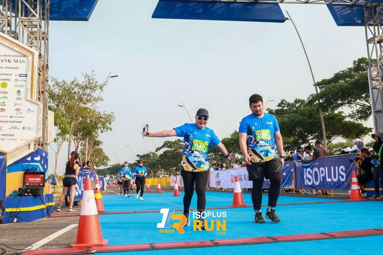 Race photo from ISOPlus Run 2024 Jakarta