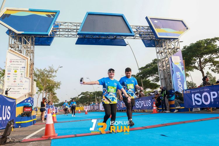 Race photo from ISOPlus Run 2024 Jakarta