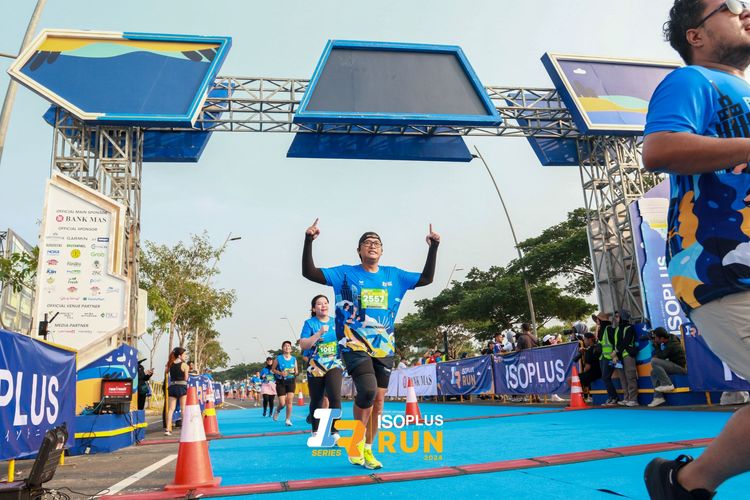Race photo from ISOPlus Run 2024 Jakarta