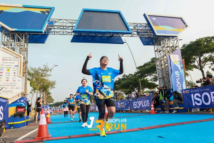 Race photo from ISOPlus Run 2024 Jakarta