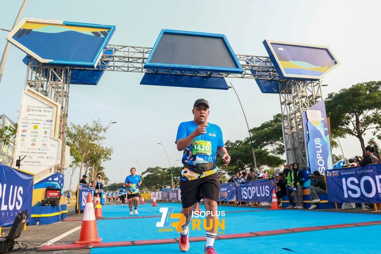 Race photo from ISOPlus Run 2024 Jakarta
