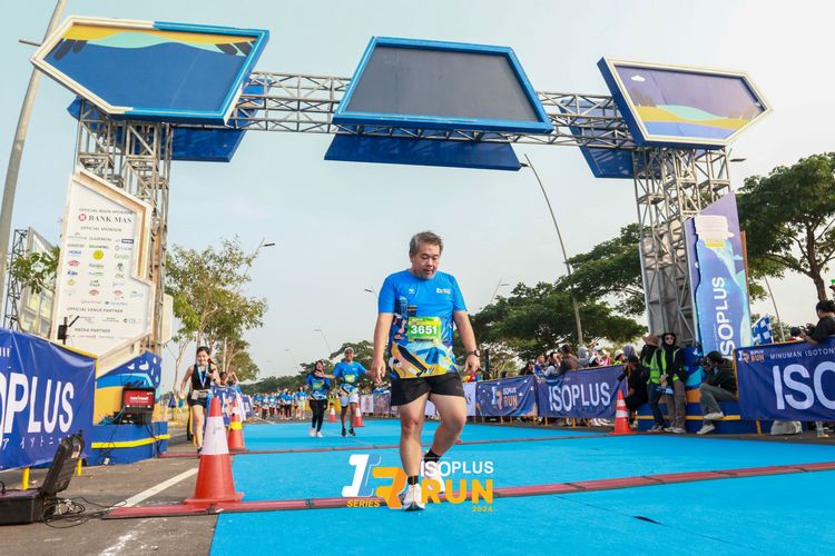 Race photo from ISOPlus Run 2024 Jakarta