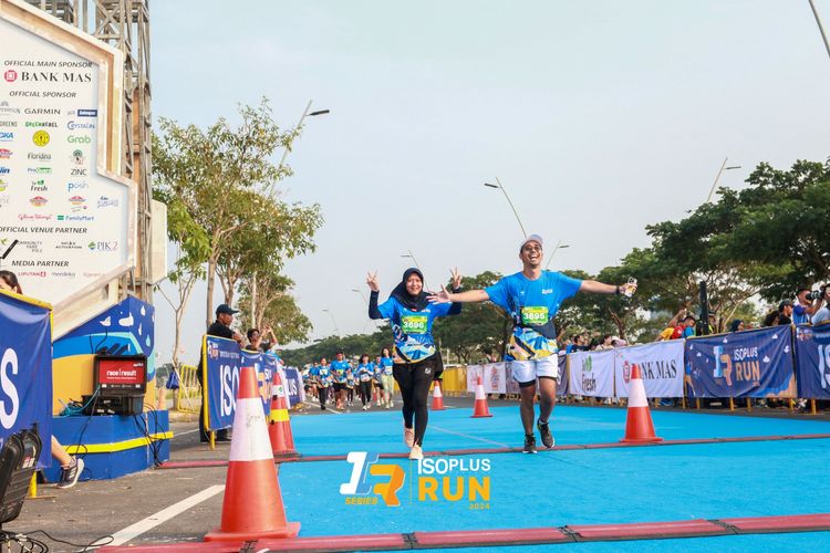 Race photo from ISOPlus Run 2024 Jakarta