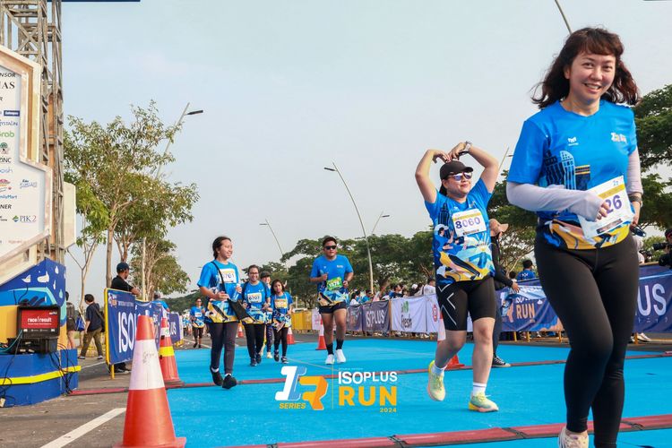 Race photo from ISOPlus Run 2024 Jakarta