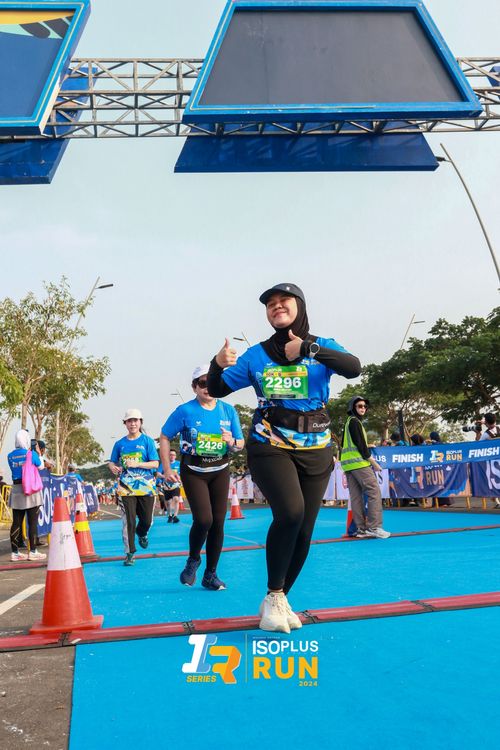 Race photo from ISOPlus Run 2024 Jakarta