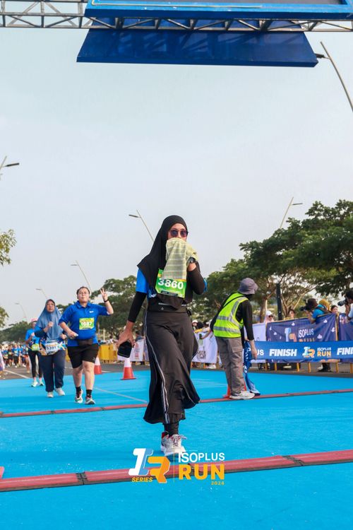 Race photo from ISOPlus Run 2024 Jakarta