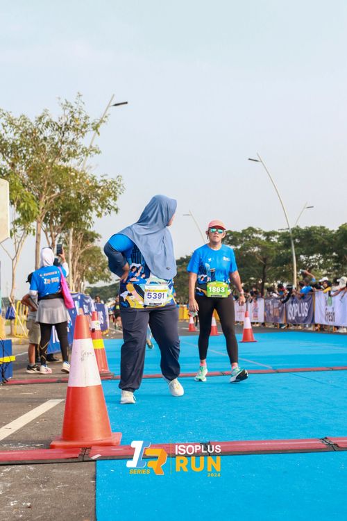 Race photo from ISOPlus Run 2024 Jakarta