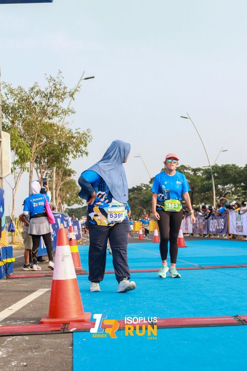 Race photo from ISOPlus Run 2024 Jakarta
