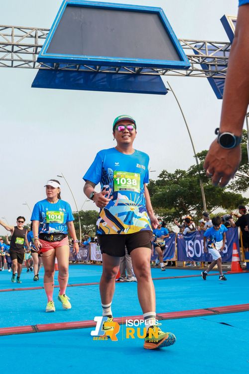 Race photo from ISOPlus Run 2024 Jakarta