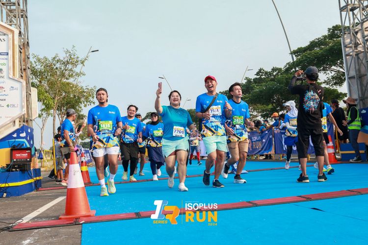 Race photo from ISOPlus Run 2024 Jakarta