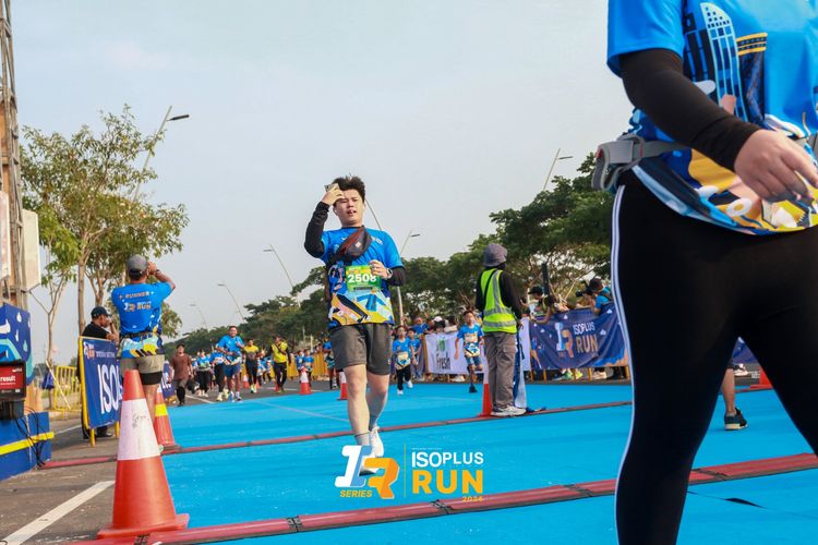 Race photo from ISOPlus Run 2024 Jakarta
