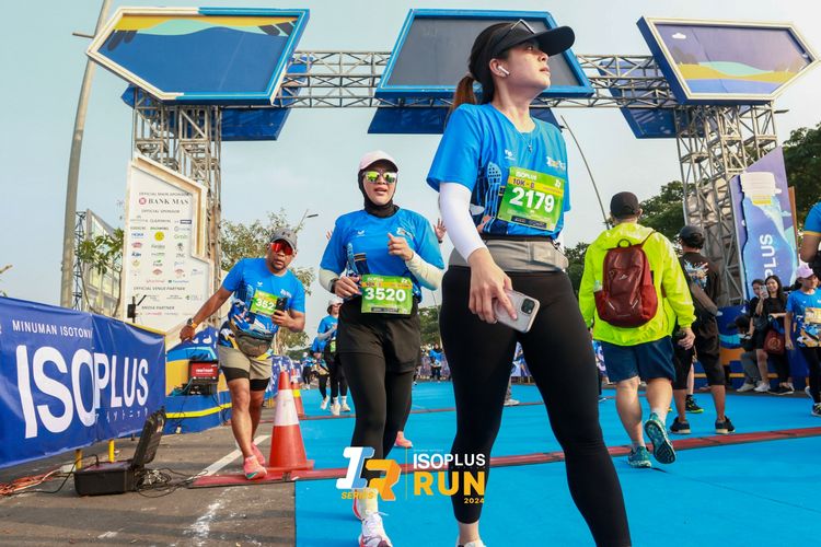 Race photo from ISOPlus Run 2024 Jakarta