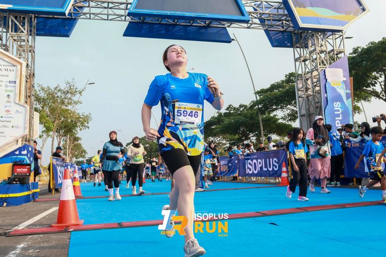 Race photo from ISOPlus Run 2024 Jakarta