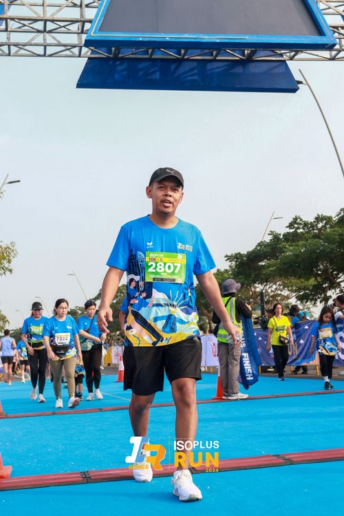 Race photo from ISOPlus Run 2024 Jakarta