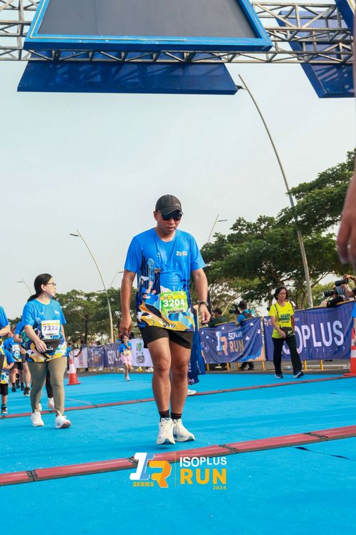 Race photo from ISOPlus Run 2024 Jakarta