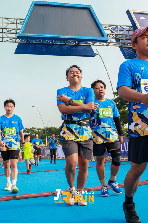 Race photo from ISOPlus Run 2024 Jakarta