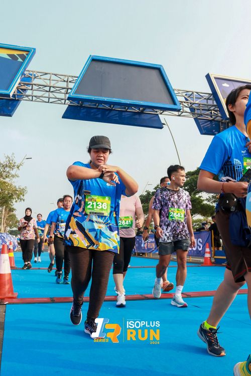 Race photo from ISOPlus Run 2024 Jakarta