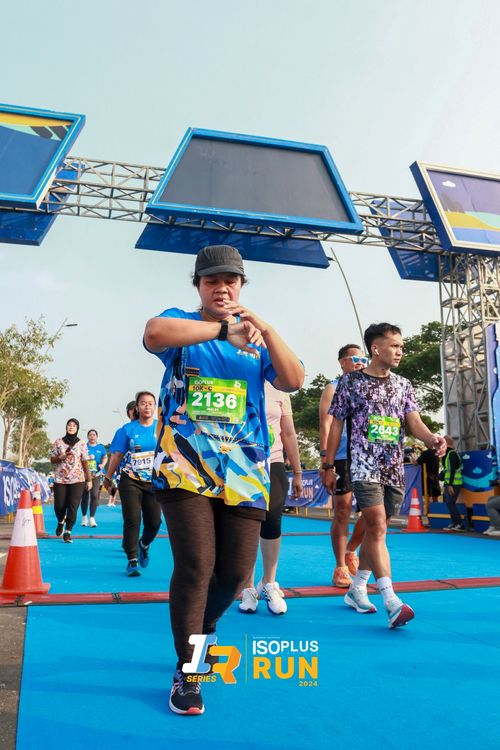 Race photo from ISOPlus Run 2024 Jakarta