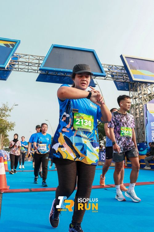 Race photo from ISOPlus Run 2024 Jakarta