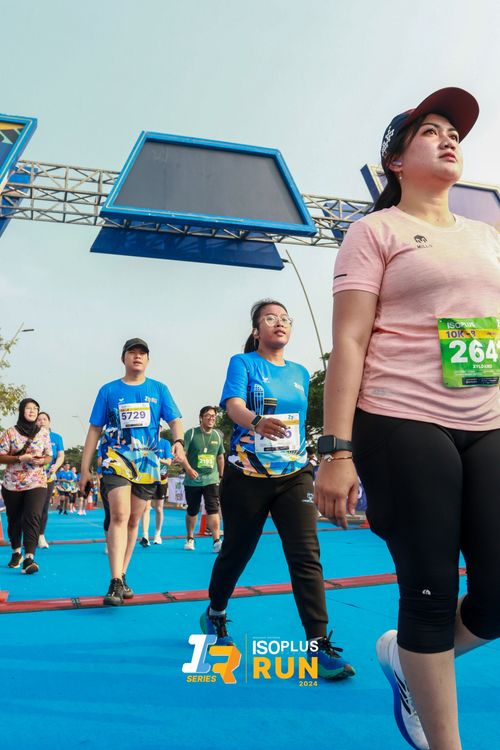 Race photo from ISOPlus Run 2024 Jakarta